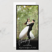 PixDezines doe-het-zelf achtergrond/hartelijk dank Bedankkaart (Voorkant / Achterkant)