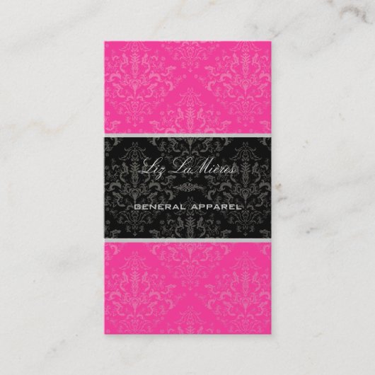 PixDezines doe-het-zelf achtergrond, kant Étienne  Visitekaartje (Voorkant)