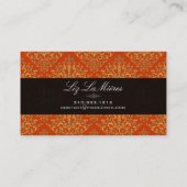 PixDezines doe-het-zelf achtergrond, kant Étienne  Visitekaartje (Achterkant)