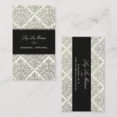 PixDezines doe-het-zelf achtergrond, kant Étienne  Visitekaartje (Voorkant / Achterkant)