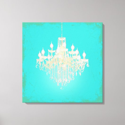 PixDezines doe-het-zelf achtergrond/Kristallen Kro Canvas Afdruk (Voorkant)