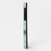 PixDezines doe-het-zelf achtergrondkleur/quatrefoi Case-Mate iPhone Case (Achterkant/links)