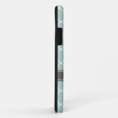 PixDezines doe-het-zelf achtergrondkleur/quatrefoi Case-Mate iPhone Case (Achterkant/rechts)