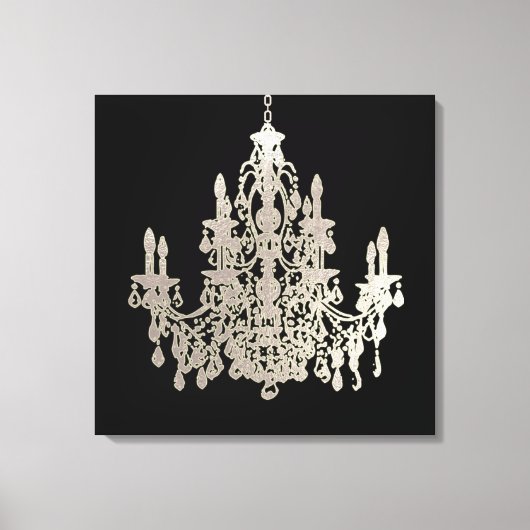 PixDezines doe-het-zelf-achtergrondkleur/Zilveren Canvas Afdruk (Voorkant)