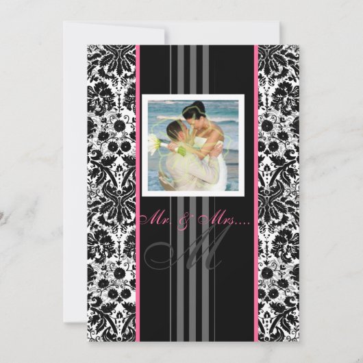 PixDezines doe-het-zelf evenement.. monogram desir Kaart (Voorkant)