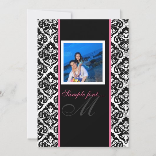 PixDezines doe-het-zelf-evenement... monogram oliv Kaart (Voorkant)