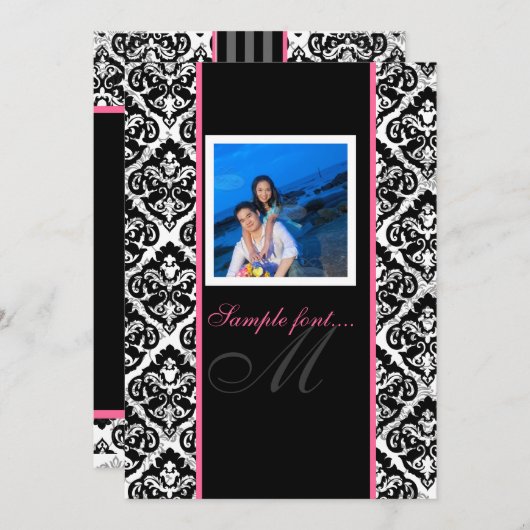 PixDezines doe-het-zelf-evenement... monogram oliv Kaart (Voorkant / Achterkant)