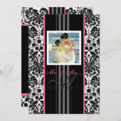 PixDezines doe-het-zelf event+kleur. monogram dama Kaart (Voorkant / Achterkant)