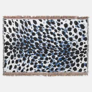 PixDezines doe-het-zelf kleur/luipaardprint Deken
