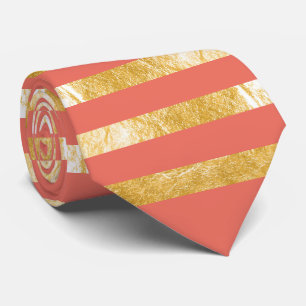 PixDezines doe-het-zelf kleur/valse goud/oranje Stropdas