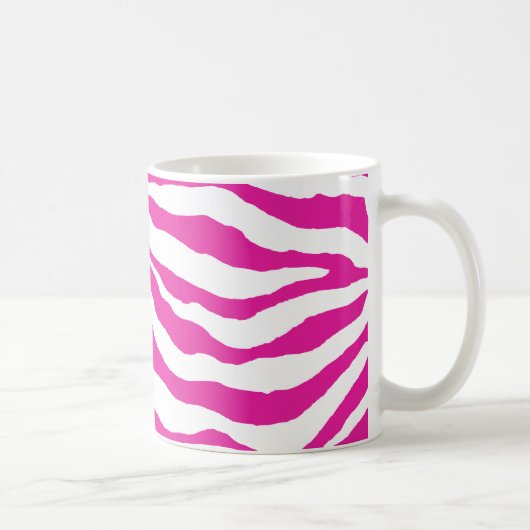 PixDezines doe-het-zelf kleur zebraprint Koffiemok (Rechts)