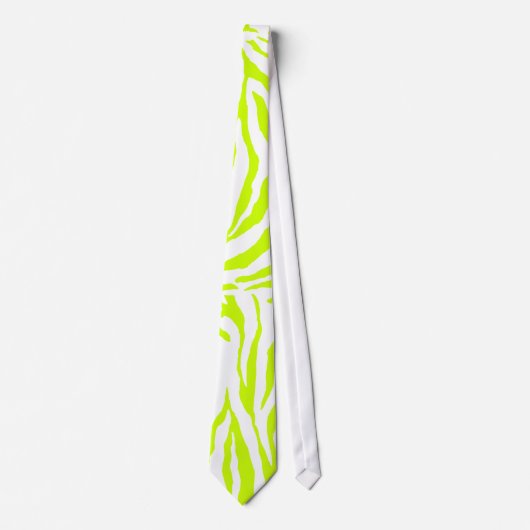 PixDezines doe-het-zelf kleur zebraprint Stropdas (Voorkant)