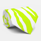PixDezines doe-het-zelf kleur zebraprint Stropdas (Opgerold)