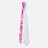 PixDezines doe-het-zelf kleur zebraprint Stropdas (Achterkant)
