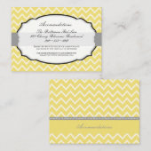 PixDezines doe-het-zelf kleuren/chevron/accommodat Informatiekaartje (Voorkant / Achterkant)