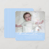 PixDezines doe-het-zelf kleuren, foto's geboorte a Aankondiging (Voorkant / Achterkant)