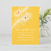 PixDezines doe-het-zelf kleuren, pauw pluimen op g Kaart (Staand voorkant)