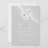 PixDezines doe-het-zelf kleuren, pauw pluimen op r Kaart (Achterkant)