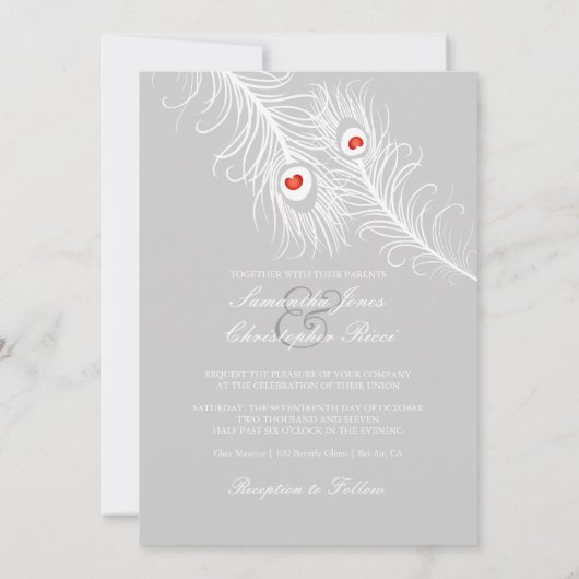 PixDezines doe-het-zelf kleuren, pauw pluimen op r Kaart (Achterkant)