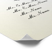 PixDezines Dolcè Damask/Seating Chart/Alpha Poster (Hoek)