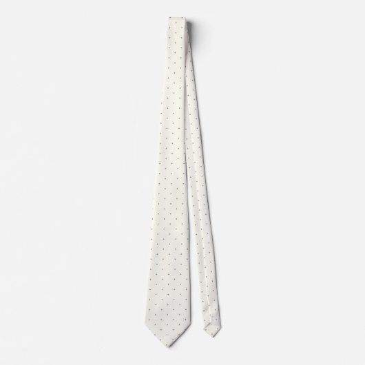 PixDezines Dots, DIY colors Stropdas (Voorkant)