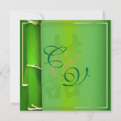 PixDezines Double Happiness+bamboo Kaart (Voorkant)