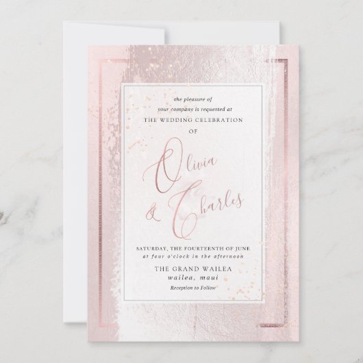 PixDezines Double Happiness, Blush Pink Kaart (Voorkant)