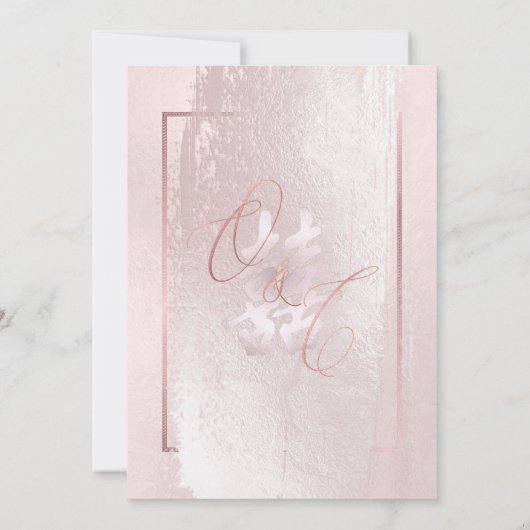 PixDezines Double Happiness, Blush Pink Kaart (Achterkant)