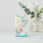 PixDezines Dragonflies Butterflies Regenboogrondje Visitekaartje (Staand voorkant)