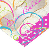 PixDezines Dragonflies Rainbow Swirls Korte Tafelloper (Hoek)