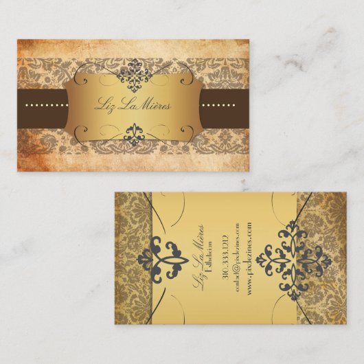 PixDezines droogplaats Visitekaartje (Voorkant / Achterkant)