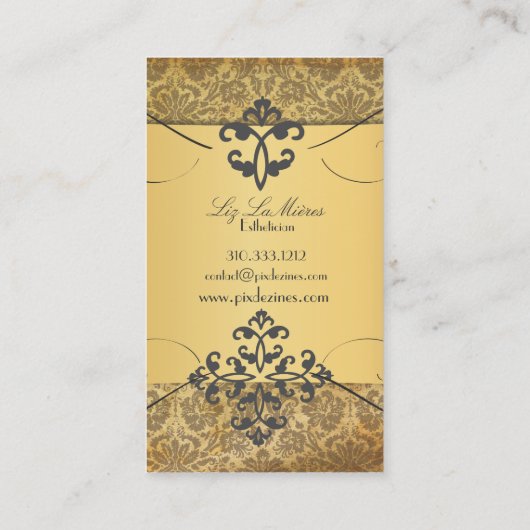 PixDezines  droogplaats Visitekaartje (Achterkant)