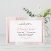 PixDezines Dubbelgeluk, Blush Pink Kaart (Staand voorkant)