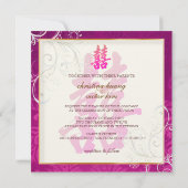 PixDezines Dubbelgeluk, Chinees huwelijk Kaart (Achterkant)