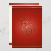PixDezines Dubbelgeluk, Chinees huwelijk Kaart (Voorkant / Achterkant)