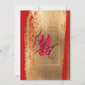 PixDezines Dubbelgeluk, Faux Gold Kaart (Achterkant)