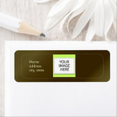 PixDezines Duidelijke Sigaar Gemakkelijke Sjabloon Etiket (Insitu)