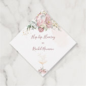 PixDezines Dusty Roos Bedankjes Labels (Voorkant)