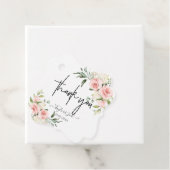 PixDezines Dusty Rozen Dank u het Manuscript van d Bedankjes Labels (In situ)