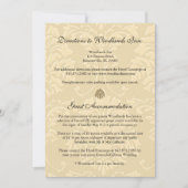 PixDezines EBONY SWIRLS/IVORY BAROQUE DAMASK Kaart (Voorkant)