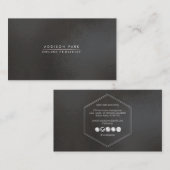 PixDezines Eenvoudige Elegante, Glans DIY achtergr Visitekaartje (Voorkant / Achterkant)