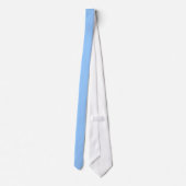 PixDezines EFFE POEDERBLAUWE Ties Stropdas (Achterkant)