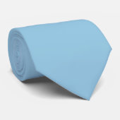 PixDezines Effen Blauwe Touwen Stropdas (Opgerold)