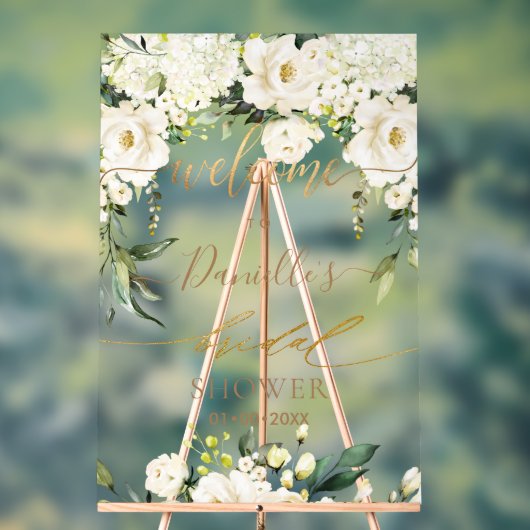 PixDezines Elegant Blush Roze Rozen Anthuriums Acryl Bord (Neutraal)