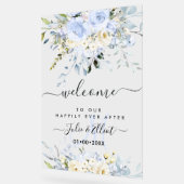 PixDezines Elegant Dusty Blue Gum Eucalyptus Acryl Bord (Hoek)