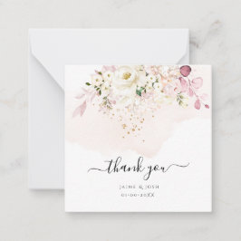 PixDezines Elegant H2 Ice Blush Hyde Cream Rozen Notitiekaartje