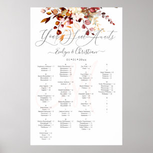 PixDezines Elegant Herfst Foliage Eucalyptus Poste Poster