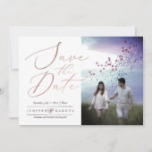 PixDezines Elegant Roos Goud Kaart (Voorkant)