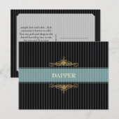 PixDezines/elegante strepen/DIY kleur Briefkaart (Voorkant / Achterkant)