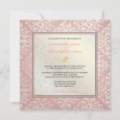 PixDezines Étienne Damask Kaart (Achterkant)